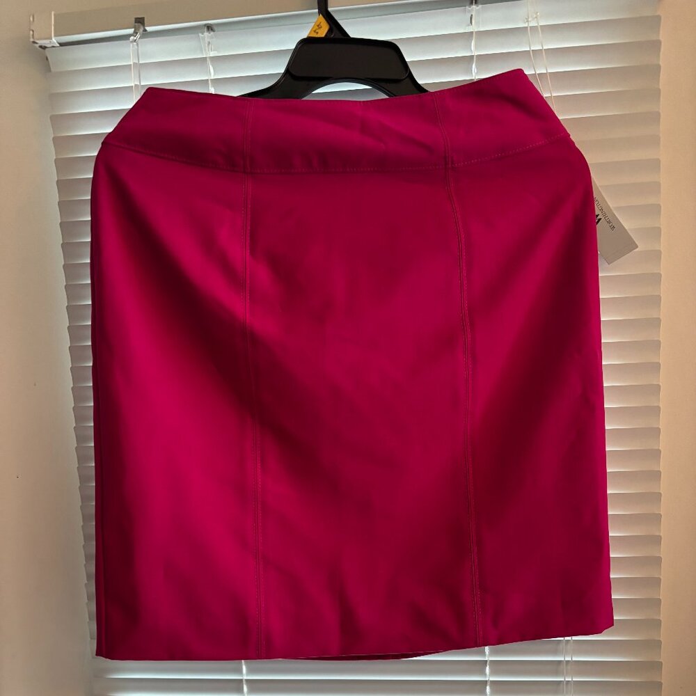NWT Worthington Polynesian Rose Pencil Skirt size 12 Trending
